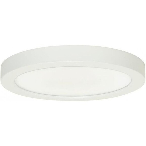 Satco S21514 Transitional LED Flush Mount in White Finish, 1.00 inches, 9 Inches - Picture 1 of 2